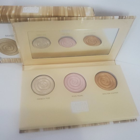 NIB ✅ Laura Geller GLOW FOR IT Trio Palette ✨ BNIB - Picture 7 of 9